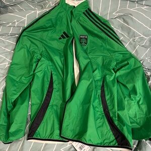 Adidas Austin Fc Anthem Reversible Jacket 2XL NWT